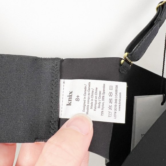 New Knix WingWoman Contour Bra Sports Black Supportive Everyday 8+ = 42E 40F 42F - Picture 10 of 14